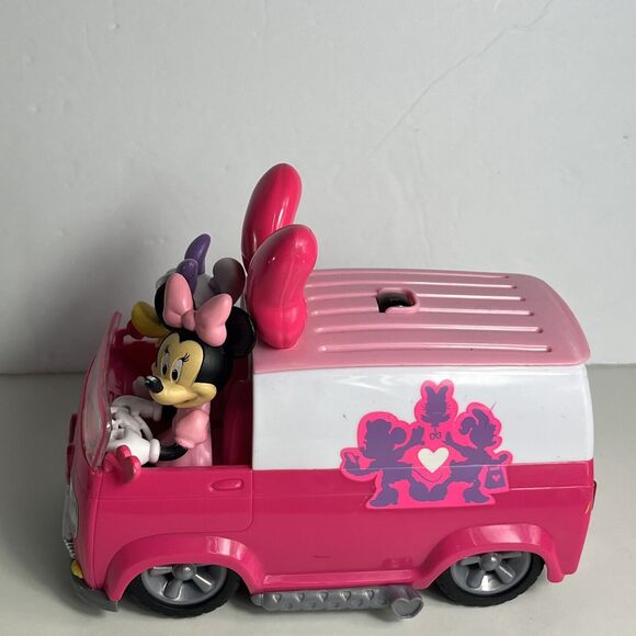 Jada Toys Disney Junior Minnie Mouse Happy Helper's Van RC/Radio Control Toy Veh - Picture 3 of 7